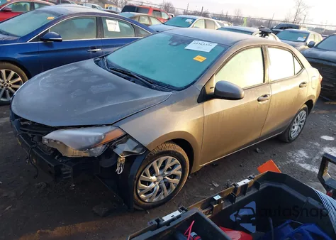 2018 Toyota Corolla Le from USA, damaged, VIN 2T1BURHE3JC114566